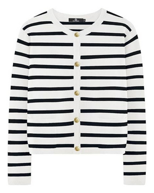 Eliza Striped Cardigan