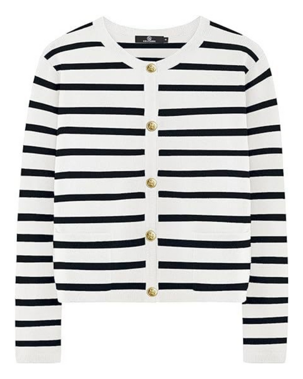Eliza Striped Cardigan