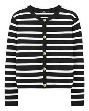 Eliza Striped Cardigan