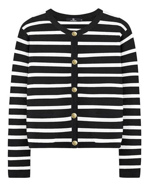 Eliza Striped Cardigan