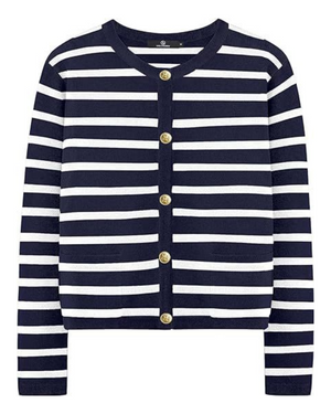 Eliza Striped Cardigan