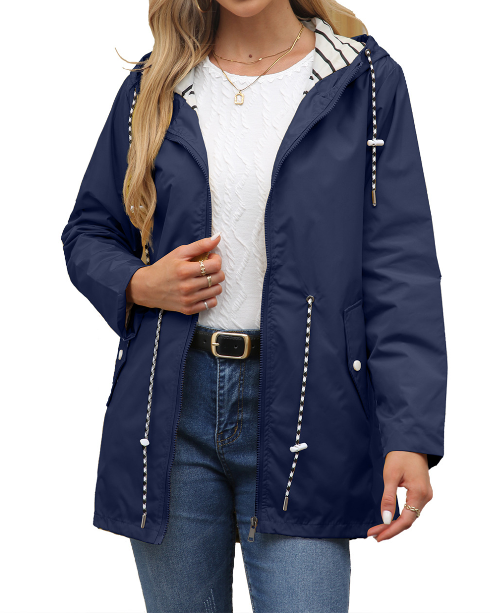 Luna Hooded Rain Jacket