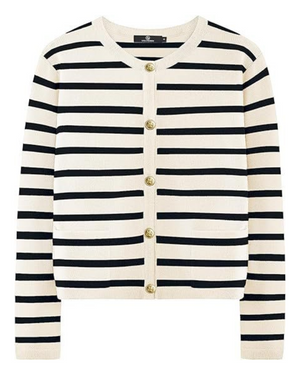 Eliza Striped Cardigan