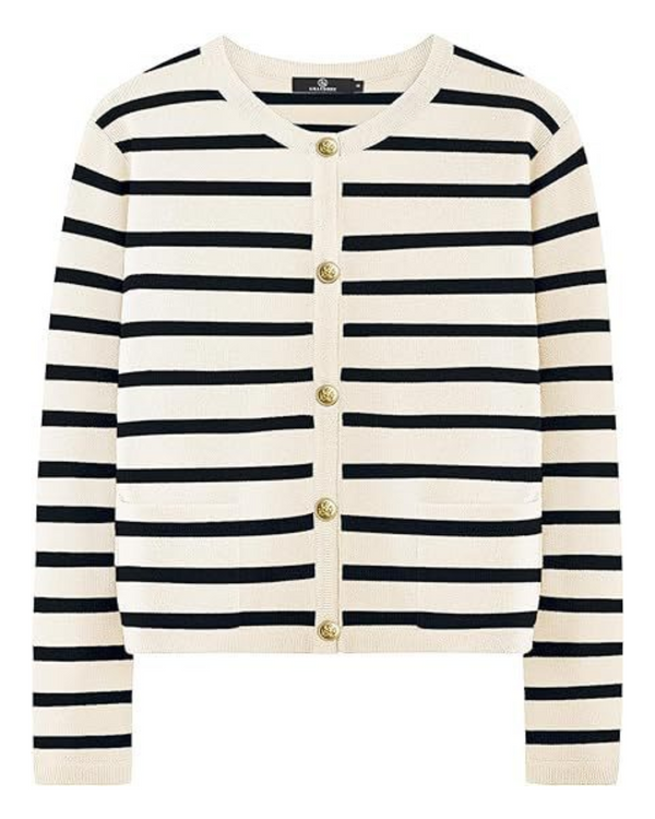 Eliza Striped Cardigan