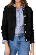 Chloe Ribbed Knit Cardigan