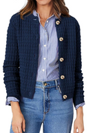 Chloe Ribbed Knit Cardigan