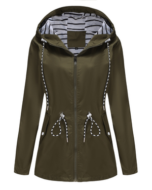 Luna Hooded Rain Jacket