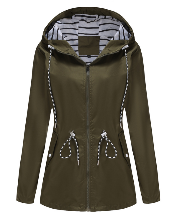 Luna Hooded Rain Jacket