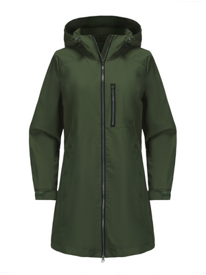 Sabrina Hooded Rain Jacket
