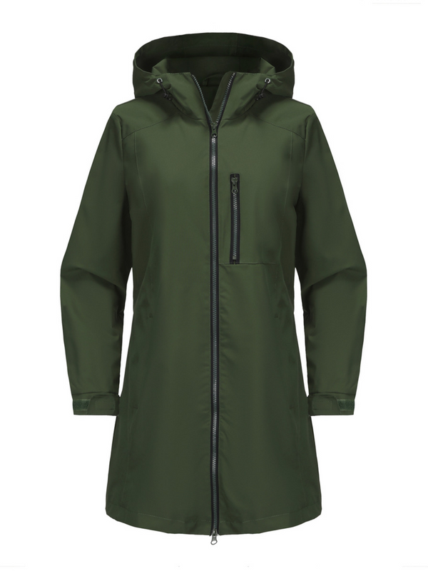 Sabrina Hooded Rain Jacket