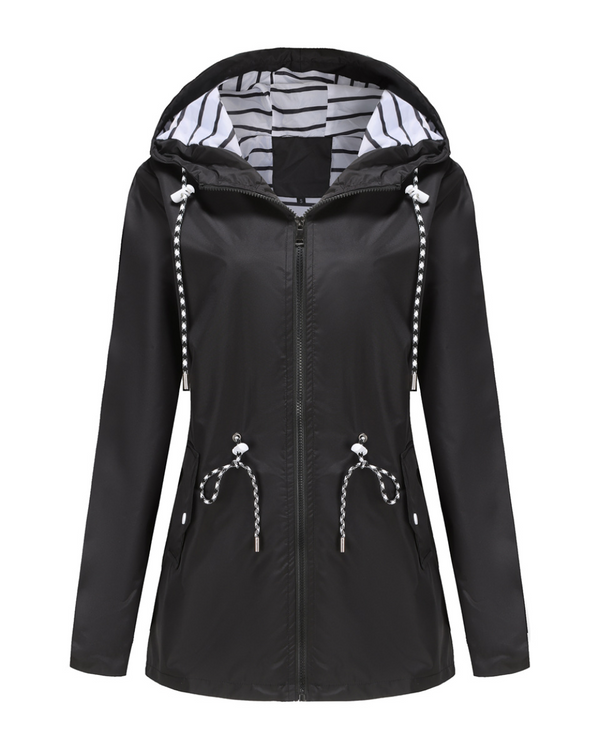 Luna Hooded Rain Jacket