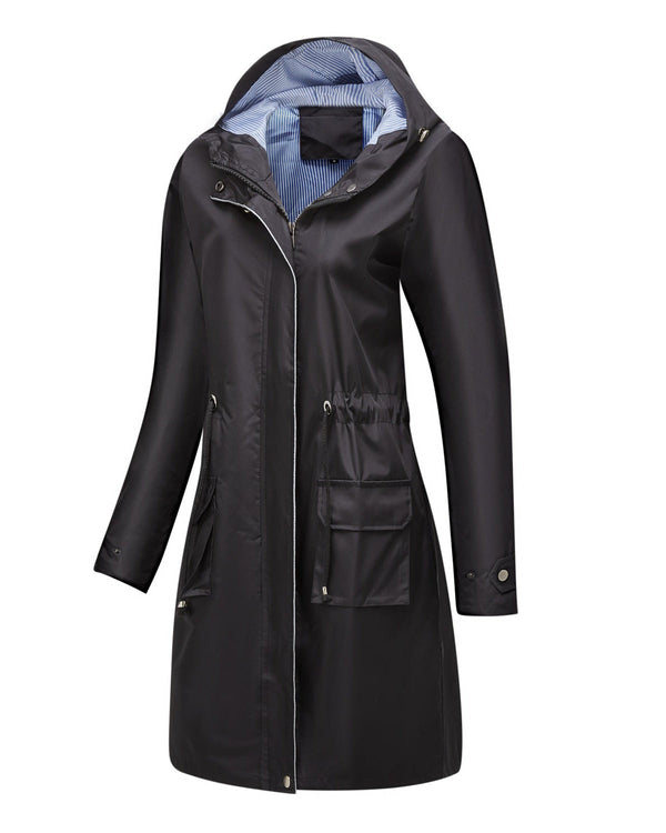 Zoe Long Rain Jacket
