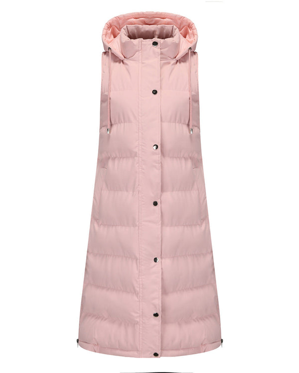 Carla Long Puffer Vest