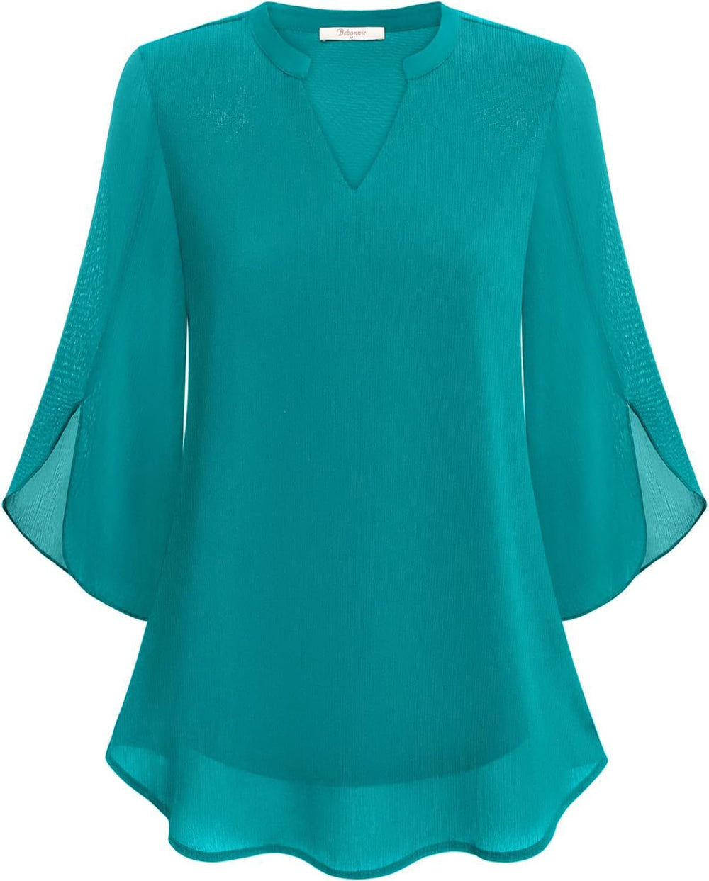 Stella Double Layers Chiffon Blouse