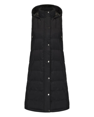 Carla Long Puffer Vest