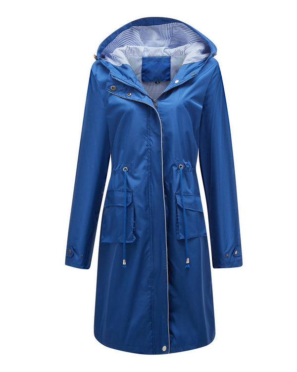 Zoe Long Rain Jacket