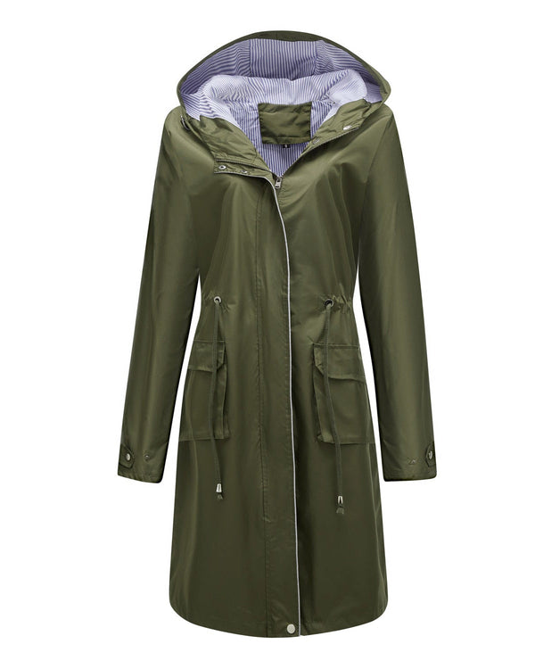 Zoe Long Rain Jacket