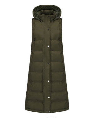 Carla Long Puffer Vest