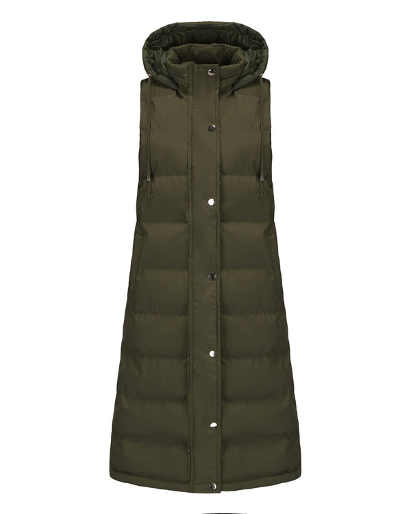 Carla Long Puffer Vest