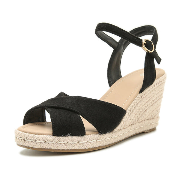 Louise Espadrille Wedge Sandals