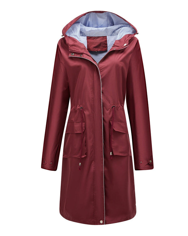 Zoe Long Rain Jacket
