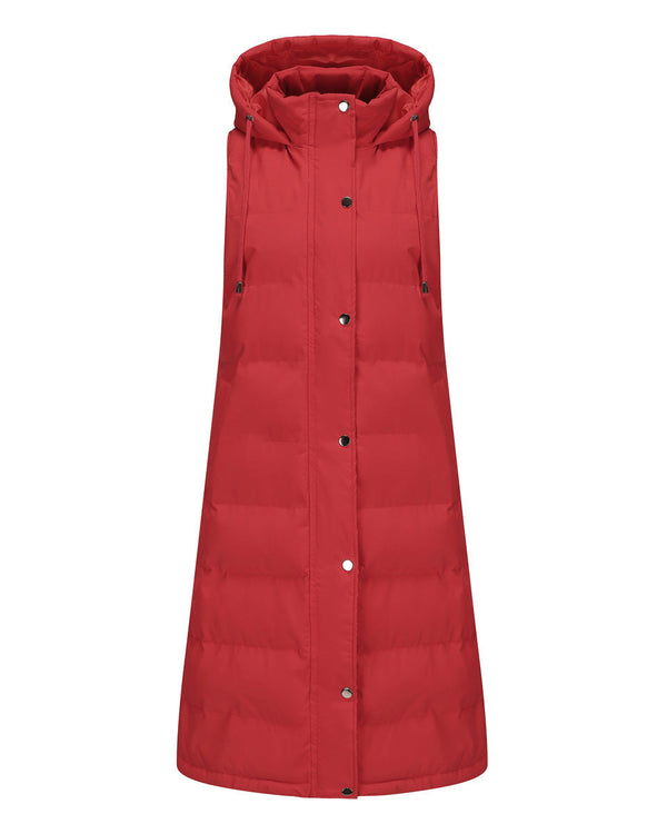 Carla Long Puffer Vest