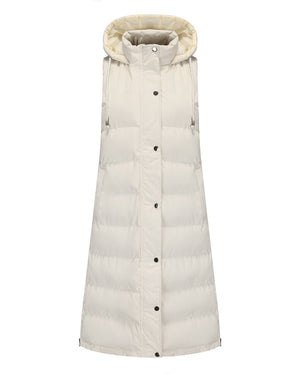 Carla Long Puffer Vest