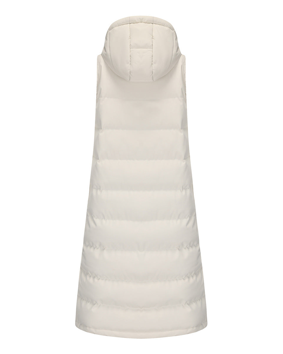 Carla Long Puffer Vest