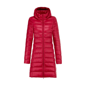 Kiara Long Light Down Jacket