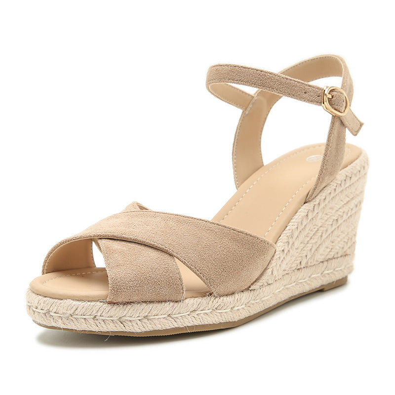 Louise Espadrille Wedge Sandals