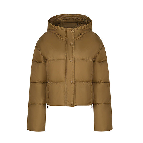 Lara Hooded Down Jacket