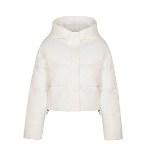 Lara Hooded Down Jacket