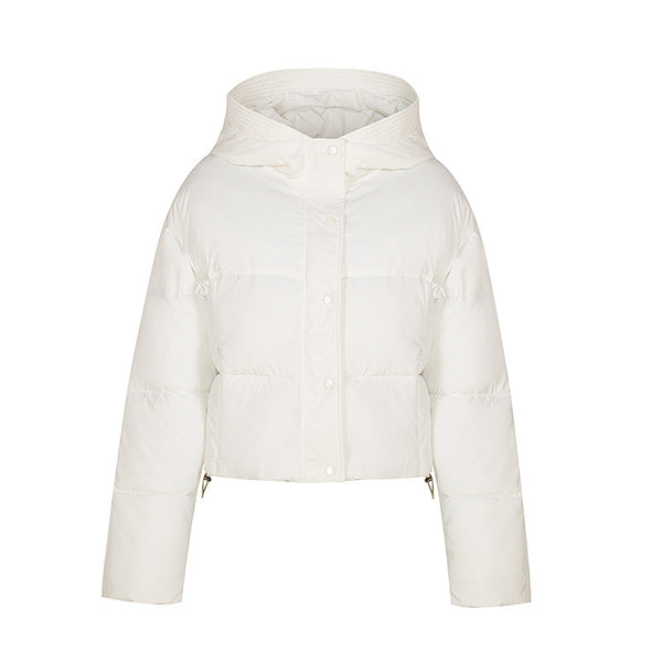 Lara Hooded Down Jacket
