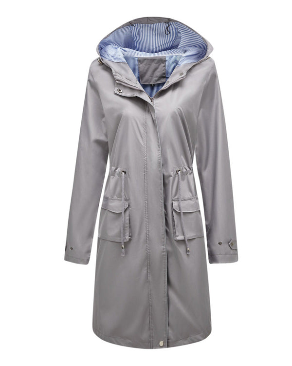Zoe Long Rain Jacket