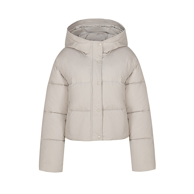Lara Hooded Down Jacket