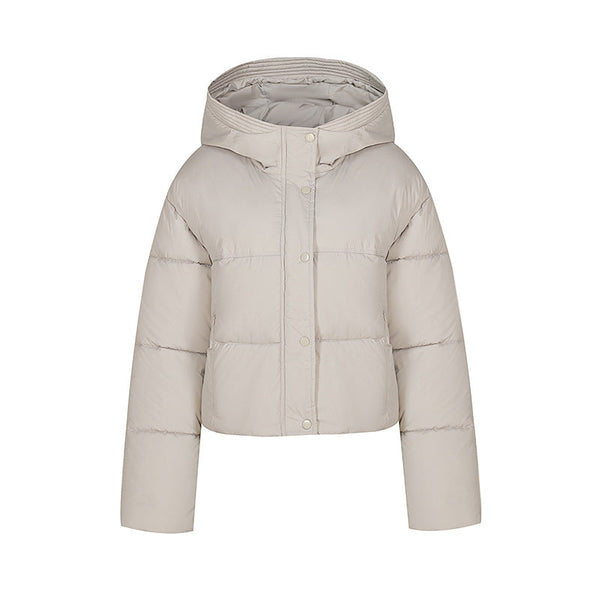 Lara Hooded Down Jacket