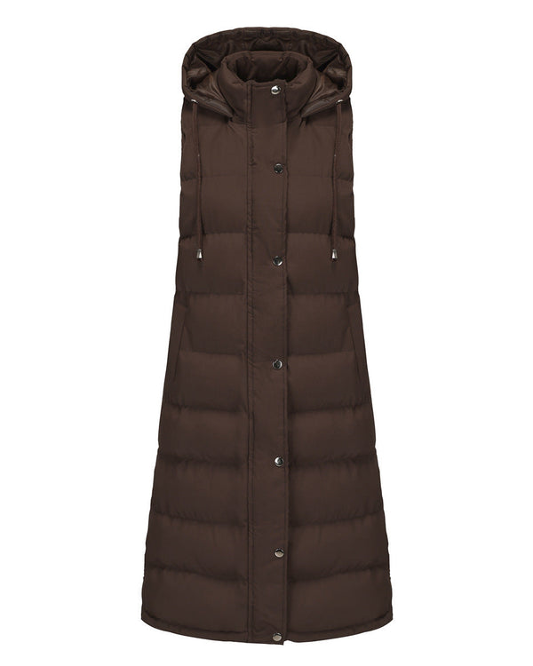 Carla Long Puffer Vest