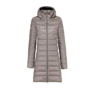 Kiara Long Light Down Jacket